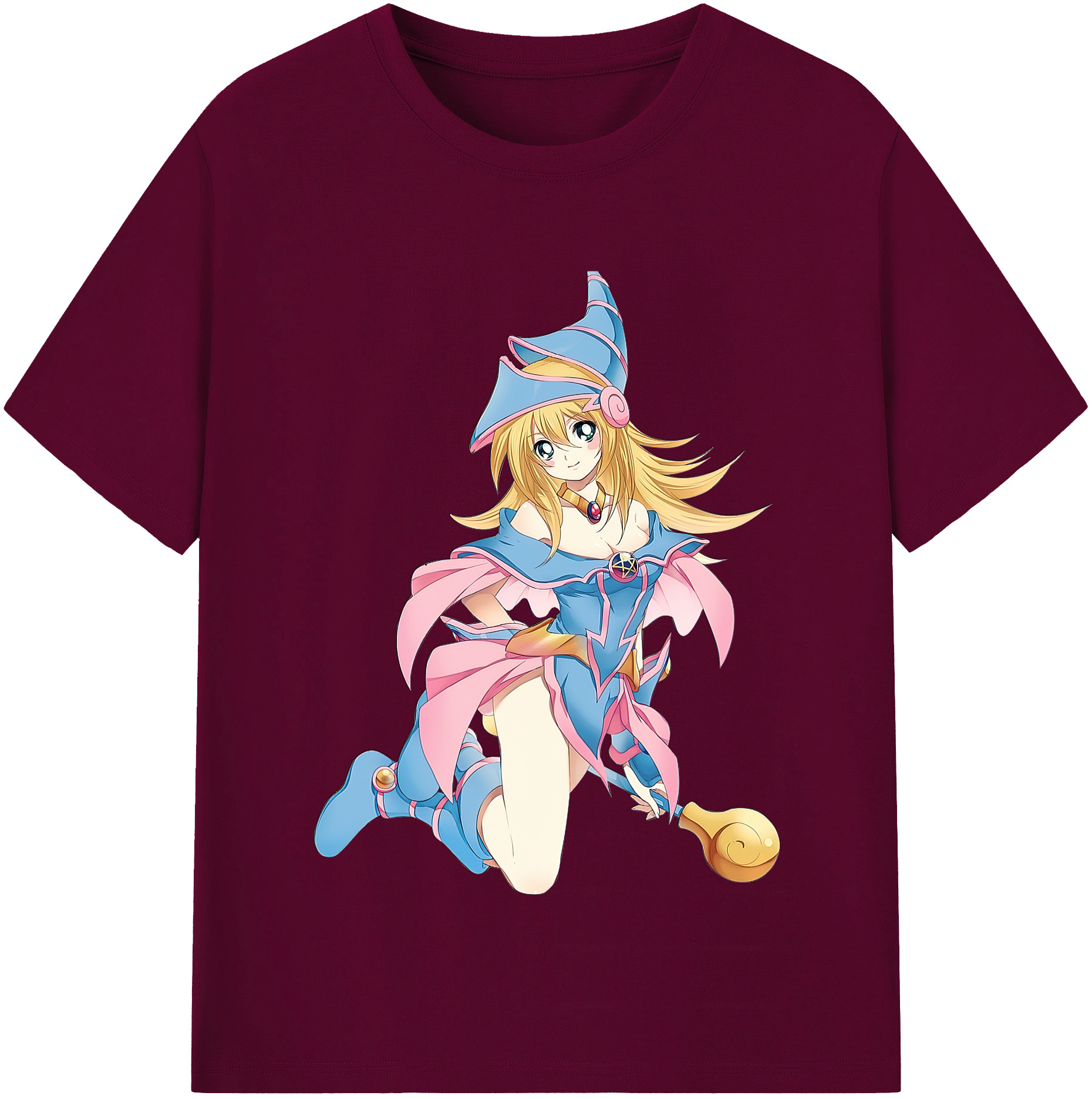 （画像用） 遊☆戯☆王 Yu-Gi-Oh! レディースカジュアルプリントTシャツ（綿100％）